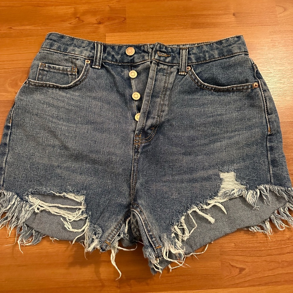 High waisted jean shorts from Target, never worn!
